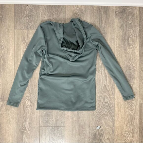 Gymshark Women’s Training Zip Hoodie Sweater Dark  Grey Oversized Size XS - Picture 8 of 9